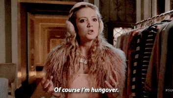 hungover scream queens GIF