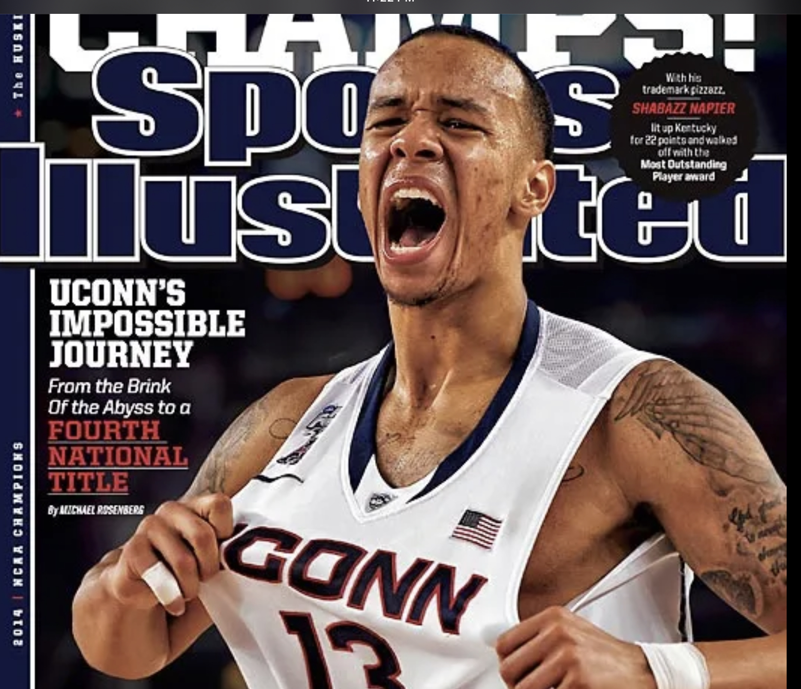 March Madness: Iowa, OSU, UNC, UConn on Sports Illustrated covers