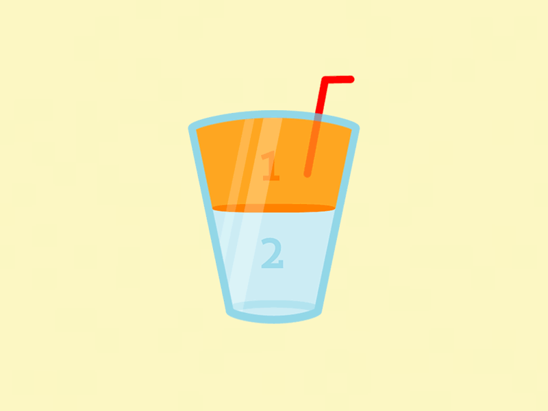 Half Full (GIF) by Blake Kathryn on Dribbble