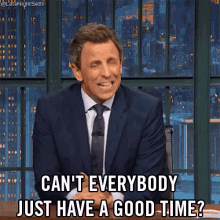 What's The Matter GIF - SethMeyers CantEverybodyJustHaveAGoodTime Sad GIFs